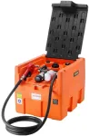 Ne&scaron;iojamas dyzelino bakas, 182L kuro bakas su 12V siurbliu, sunkvežimiams, laivams, traktoriams, sunkiajai technikai, dyzelino perdavimo bakas