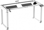 Stalo rėmas/pagrindas, elektra reguliuojamas, 72&ndash;116 cm, baltas, Ultradesk, pakeliamas rėmas