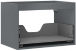 Praustuvo spintelės korpusas Mexen Box-A, 70 cm, 1 stalčius, Graphite matt