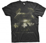 Rock Metallica Master Of Puppets Distressed Mar&scaron;kinėliai, Dydis: L
