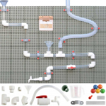 Vamzdžių sistema MASTERKIDZ STEM 84vnt