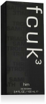 Fcuk FCUK 3 for Him Eau De Toilette 100mlml kvepalai Vyrams