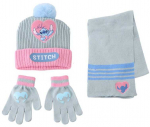 CERD&Aacute; Disney Stitch winter set snood hat gloves