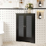 Promotions Kampinė spintelė, 63x32x81.5 cm, juoda, MDF