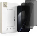 &bdquo;Tech-Protect Glass Spy+&ldquo; privatumo stiklų, 2 vnt., pakuotėje Xiaomi 15T / 15T Pro dėklas