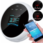 I&scaron;manus dujų sprogimo rizikos detektorius RTOOLS (Tuya / Smart Life, LCD, garsinis signalas)