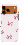 Voltuna Dėklas &bdquo;Ros&eacute; Charm Bows&ldquo; su MagSafe Apple iPhone 13-17 modeliams