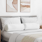 Pagalvės 2 pcs Balta &Oslash; 25 x 70 cm audinys