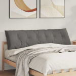 Apsaugos Pagalvė &Scaron;viesiai pilka 180 x 50 cm Kordūrinis audinys