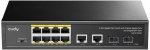 &Scaron;akotuvas Cudy GS1010PS2 network switch Unmanaged Gigabit Ethernet (10/100/1000) Power over Ethernet (PoE) Juodas