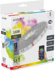 LED juosta Avide 16W RGB 5m WIFI+Music control, su pultu, IP65