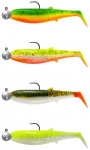 Spiningavimo masalų rinkinys Savage Gear Cannibal Shad Mix 6,8cm 3+5g