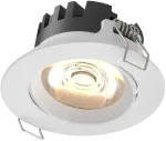 5W LED įleidžiamas &scaron;viestuvas TILT, baltas, 2700/3000K, IP40, E4023170B