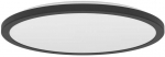Lubinis &scaron;viestuvas Plafoninis LED &scaron;viestuvas EGLO ROVITO-R IP44 18W 2700-6500K 2300lm juodas &Oslash;39cm su pultu