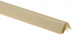 PVC dailylentės vidinis kampas 102 (310), 3 m ilgio