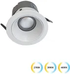 5W LED įleidžiamas &scaron;viestuvas ALEA, baltas, 3000K, 3914-010W-3-S-38