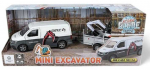 Hipo HKG VW transporter przyczepa koparka 27cm 520458 54395