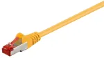 Goobay CAT 6 tinklo kabelis S/FTP (PiMF), geltonas, 50 m, Cat6, S/FTP (S-STP), RJ-45, RJ-45, geltonas