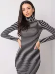 Suknelė Sukienka-288-SK-0911375.92P-juodai-sidabrinis