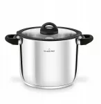 PUODAS INDUKCINIS Auk&scaron;tas plieno DIDELIS ĮTEMPIMAS Starke Pro Sante 8.5L 24cm