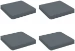 4 dalių sėdynės pagalvėlės VUGHT 4 pcs 100% poliesteris Mėlyna
