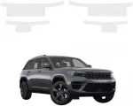 GrizzGlass Balta techninė danga HeavyDuty Baltas ant slenksčių skirtas Jeep Grand Cherokee (2025-2026) [4w1] (GRZ21341)