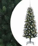 Dirbtinė kalėdinė eglutė su rutuliuku 240 cm 300 LED