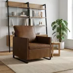 Sofa Krėslas Ruda 70 x 81 x 82 cm Dirbtinė zom&scaron;a