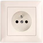 Toolight Viengubas Lizdas Su Įžeminimu Ir Rėmeliu Oste Jnh001-g rusvai gelsvas