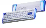 DAREU žaidimų klaviatūra COOL68-BW, 68 klavi&scaron;ai, magnetiniai jungikliai, 8000 Hz