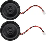 Emagtech 2 vnt. 28 mm vidiniai garsiakalbiai radarų detektoriui 16&ndash;1 W pakaitinis garsiakalbis su laidu ir 1,25 jungtimi, suderinamas su Uniden R1 R3 R4 R7 R8 radarų detektoriumi