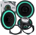 Simply garsiakalbiai 165mm ford c-max focus galaxy f150 kuga mondeo s-max galiniai