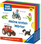 Ministeps: Mano pirmasis knygų kubas: Mano pirmieji žodžiai - knygų rinkinys: 6 vaiki&scaron;kos knygos, mažos Velykų dovanėlės vaikams nuo 1 metų