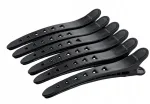 Adidas Ponik's plaukų segtukai, spaustukai, juodi, 6 vnt., 12 cm