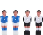 Toyandona stalo futbolo figūrėlės, stalo futbolo vyrai, mini futbolo žaidėjo atsarginės dalys stalo futbolui, 4 vnt.