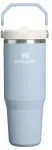 Stanley Insulated tumbler with straw The IceFlow Flip Straw 2.0 Tumbler 0.89L light mėlynas