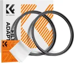 K&f Concept 2 pakopų žiedų rinkinys, filtro adapterio žiedas 72&ndash;82 mm, objektyvo adapterio žiedas i&scaron; orlaivių klasės aliuminio lydinio