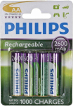 Philips Multilife AA / R6 baterija 2600mAh 4 vnt.
