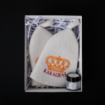 Dovanų rinkinys &Scaron;VIESŪS KARALIAI dovanų dėžutėje. Kepurės ir mentolio kristalai