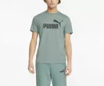 Puma Mar&scaron;kinėliai Vyrams Ess Heather Tee Žalias 586736 50