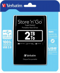 Kietasis diskas Verbatim External HD 2 TB USB Store 'n' Go, 2048 GB, 3.2