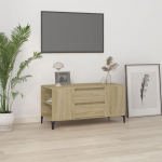 TV staliukas Televizoriaus spintelė, ąžuolo, 102x44,5x50cm, apdirbta mediena
