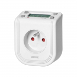 Virone Orno Elektroninis laikmatis su LCD ekranu vir&scaron;uje, 230 VAC 3680W, 16 perjungimo ta&scaron;kų, buvimo simuliatorius.