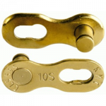 KMC X10 Ti-N grandinės sujungėjas | 10 pavarų | Gold