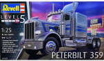 Revell Peterbilt 359 1:25 plastikinis sunkvežimio surinkimo modelis