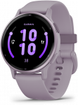 I&scaron;manusis laikrodis Garmin v&iacute;voactive&reg; 5 Metalinės orchidėjų spalvos aliuminio apvadas su orchidėjų spalvos korpusu ir silikoniniu dirželiu