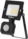 Rebel 20W LED prožektorius su prieblanda ir judesio jutikliu, 6500K, 230V