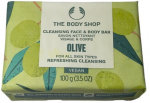 The Body Shop Solid soap for face and body Olive (Cleansing Face & Body Bar) 100 g 100.0ml kūno priežiūra Moterims