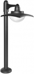 9W LED pastatomas lauko &scaron;viestuvas ISOLA 3K, juodas, 3000K