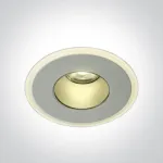 8W įleidžiamas &scaron;viestuvas, baltas, 3000K, 10108J/W/W